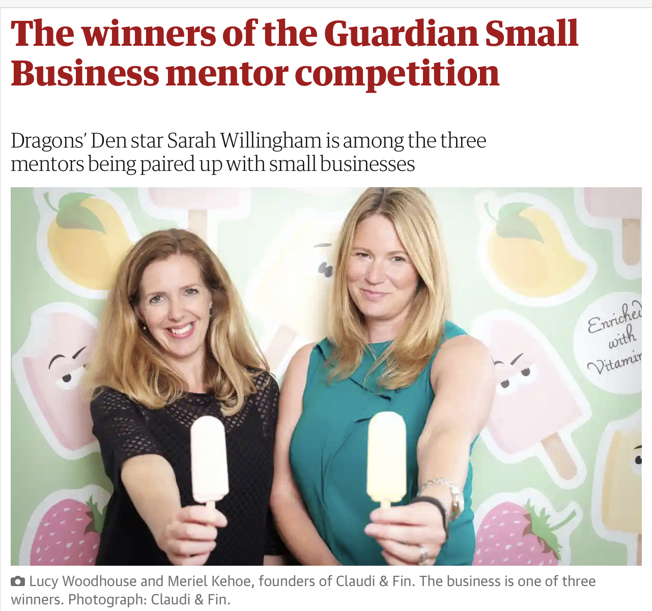 The Guardian Small Business Winners